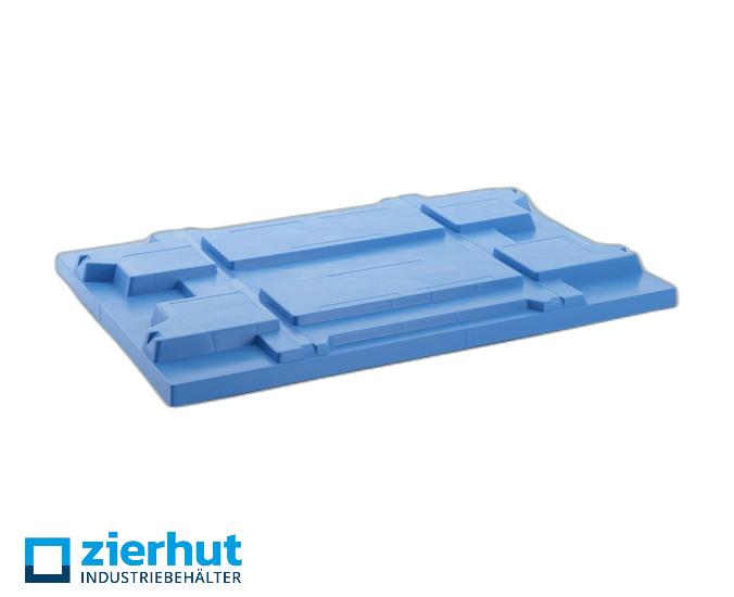 A1208-1Gebindeabdeckung leichte VDA-Variante, 1200x800x83 mm, blau, gebraucht/neu, kaufen/mieten