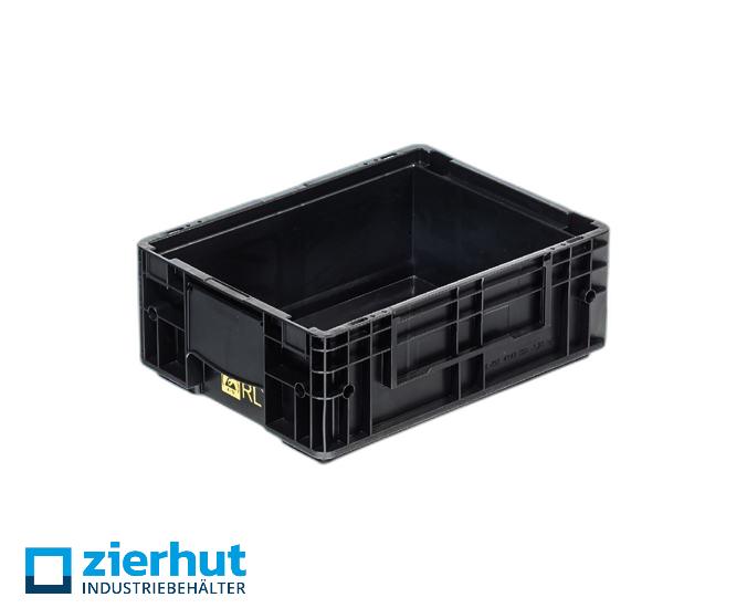 ESD RL-KLT 4047KLT-Behälter, 400x300x150 mm, schwarz, neu, kaufen
