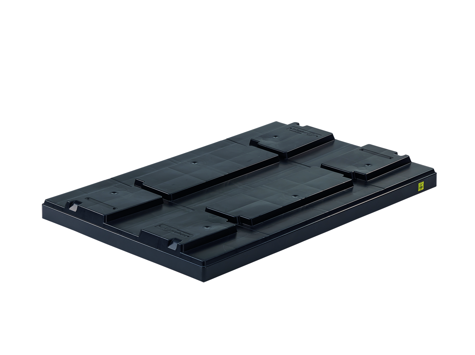 A1208 ESD Gebindeabdeckung ESD elektrisch leitfähiger Palettendeckel 1200x800x94