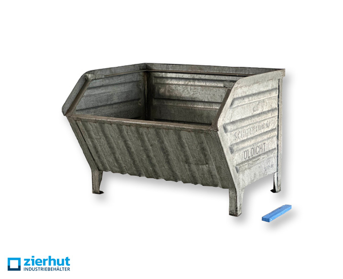 Sichtlagerbehälter Schäfer 14/7-0a Lagersichtbehälter in verzinkt 700x800x600