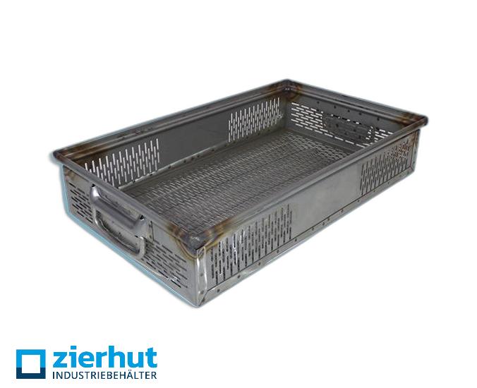 Schaefer type 14 / 6-A G, roestvrijstalen lagerhouder, geschuurd