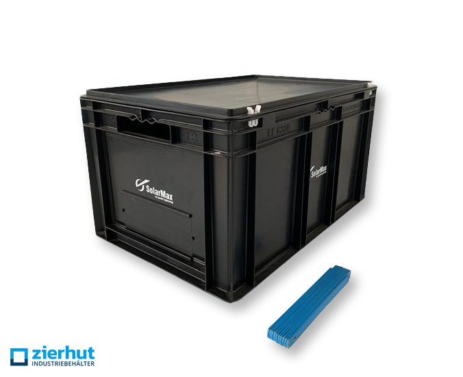 ESD-Euronorm-Schafer, type: EF-6320 PPL + scharnierdeksel