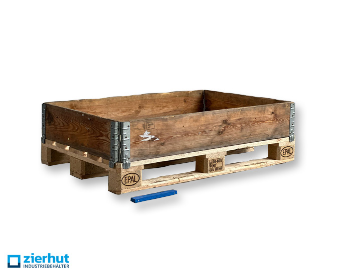 Palettenaufsatzrahmen für Europaletten Holzaufsetzrahmen 1200x800x200