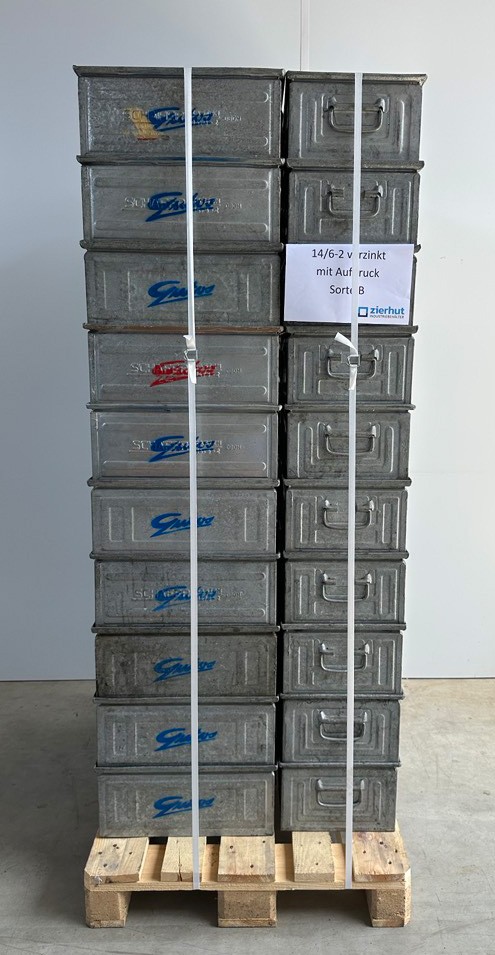 gebraucht mit Aufdruck, Sorte B
