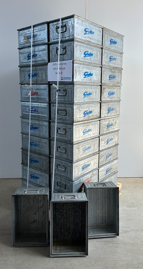 gebraucht mit Aufdruck, Sorte B