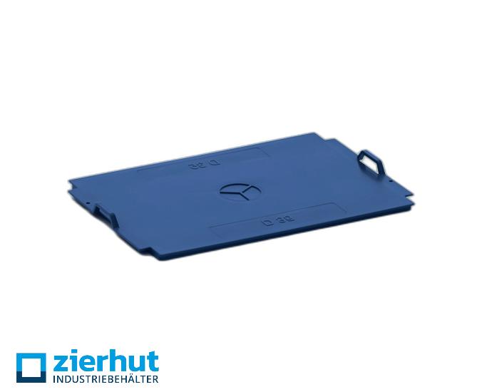 Deckel R-KLT D35300×200 mm, blau, gebraucht/neu, kaufen/mieten