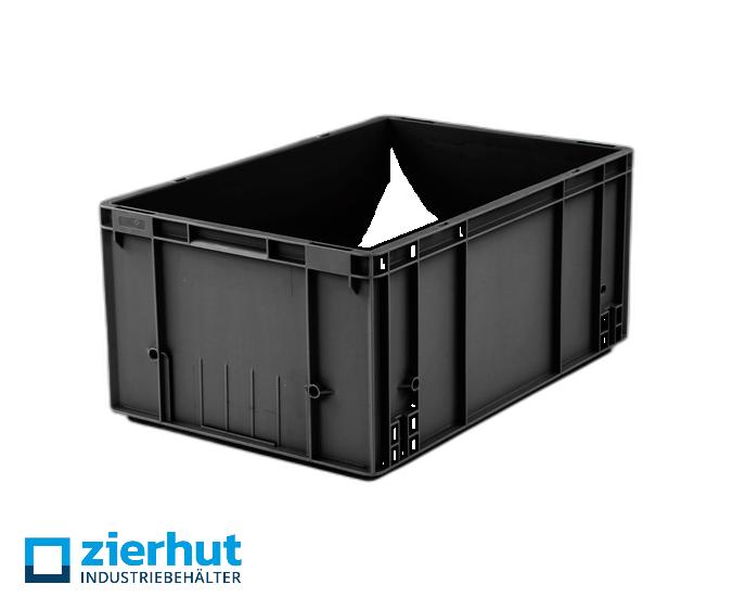 ESD-EuronormbehälterEurobehälter, 600x400x270 mm, schwarz, neu, kaufen