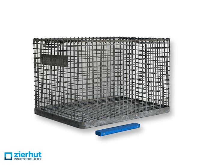 Galvanized wire basket- Wash basket