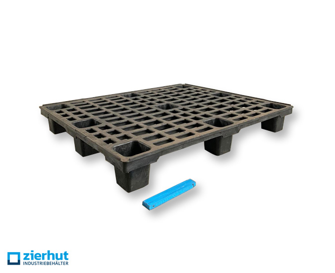 Kunststoffpalette Light Leichtpalette mit Sicherungsrand, nestbar 1200x1000x157