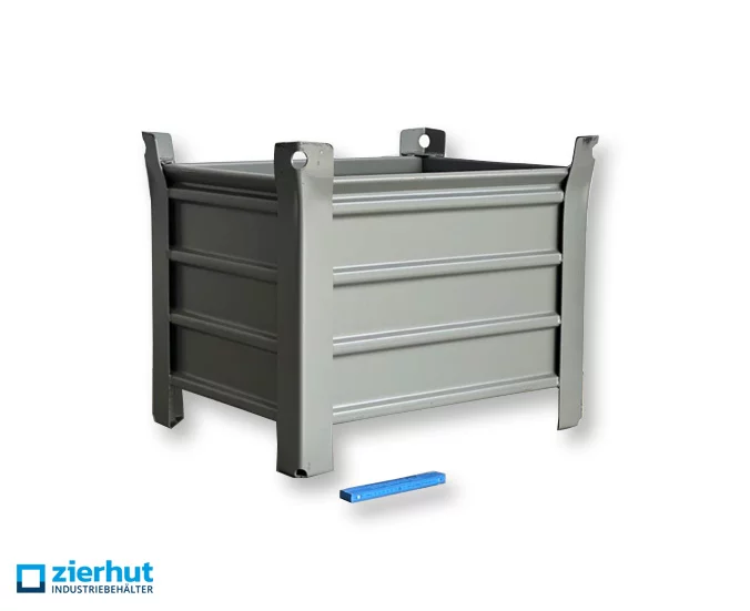 Stahlbehälter SB-866 lackiert Stapeltransportbehälter 800x600x605