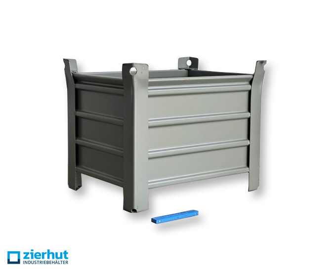 Stahlbehälter SB-866 lackiert Stapeltransportbehälter 800x600x605