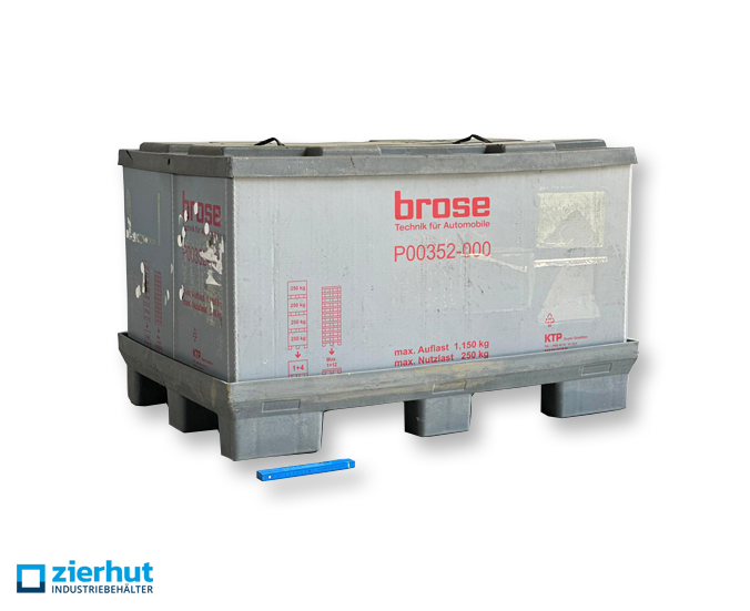 KTP- Box System 2000 114777 s nízkou výškou kroužku 600 mmSkládací doprava-
