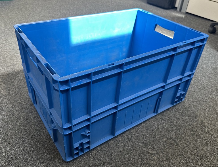 KLT 600x400x320 met wateruitlaat