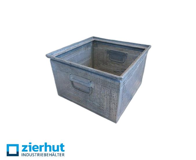 Stapeldozen, dozen, gegalvaniseerd staal, gestanst