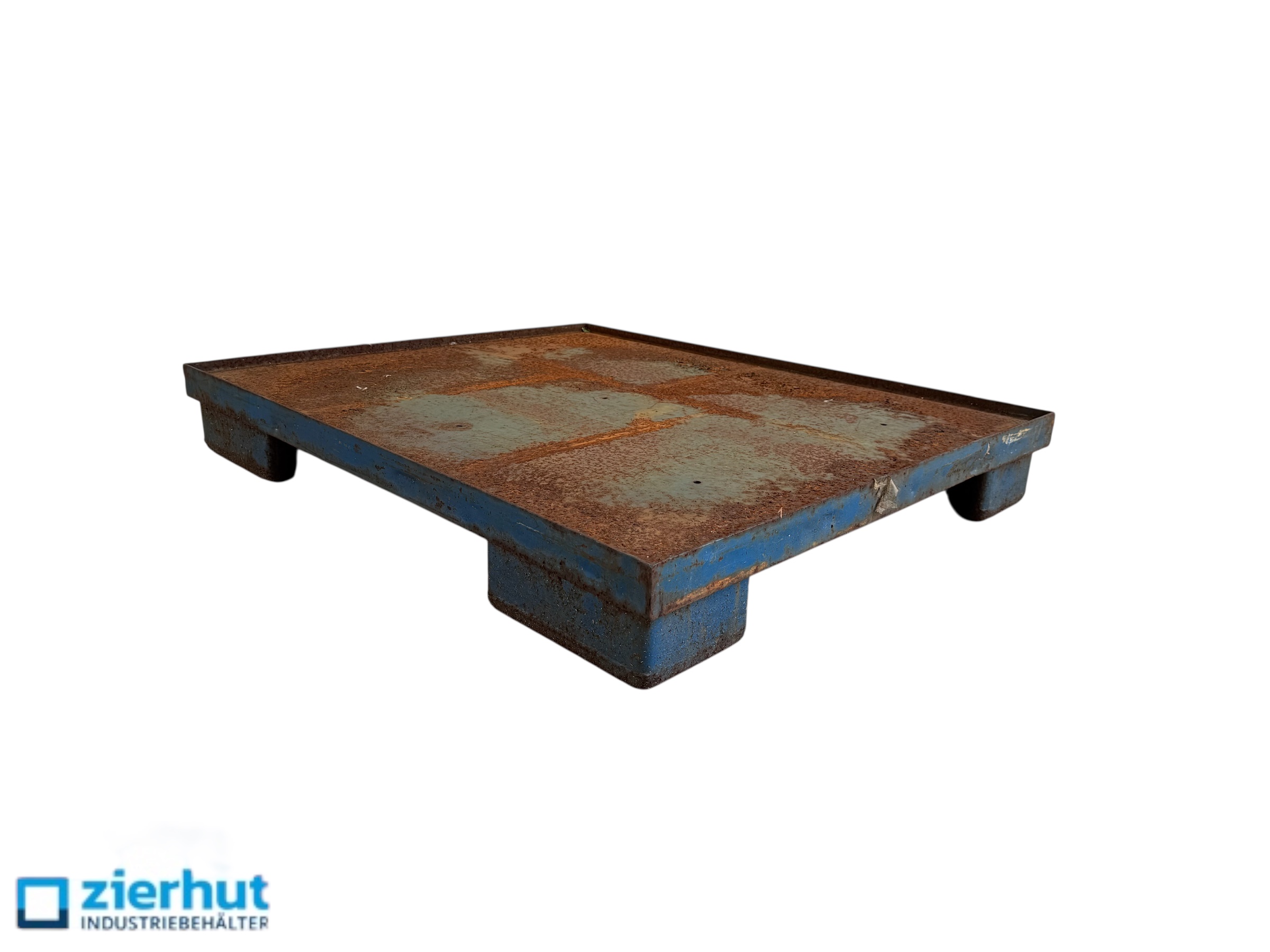 Stahlpalette 1200x1000x170 mm  Stahlflachpalette
