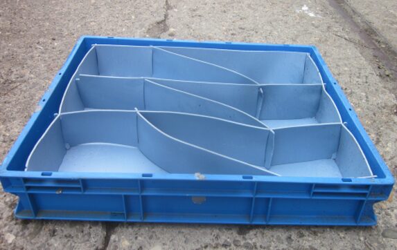Euronormbehälter Lagerbehälter 800x600x120